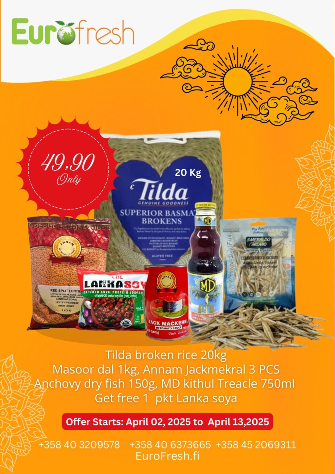 Prodectus Offer “Mega Offer for this Season” Grab the offer – Euro Fresh