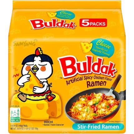 NOODLES CHICKEN CHEESE 8X(5X140G)SAMYANG