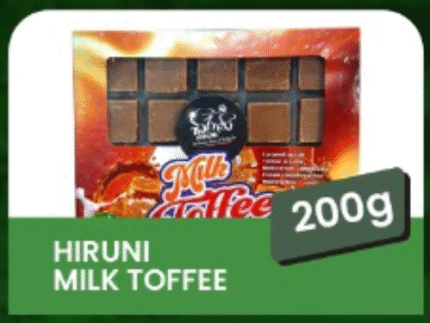 HIRUNI MILK TOFFEE 200g