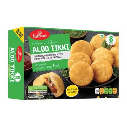 Haldiram Aloo Tikki (Vegan) 420g