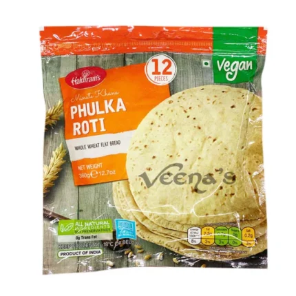 Haldiram Pulka Rotti(Vegan) 360g