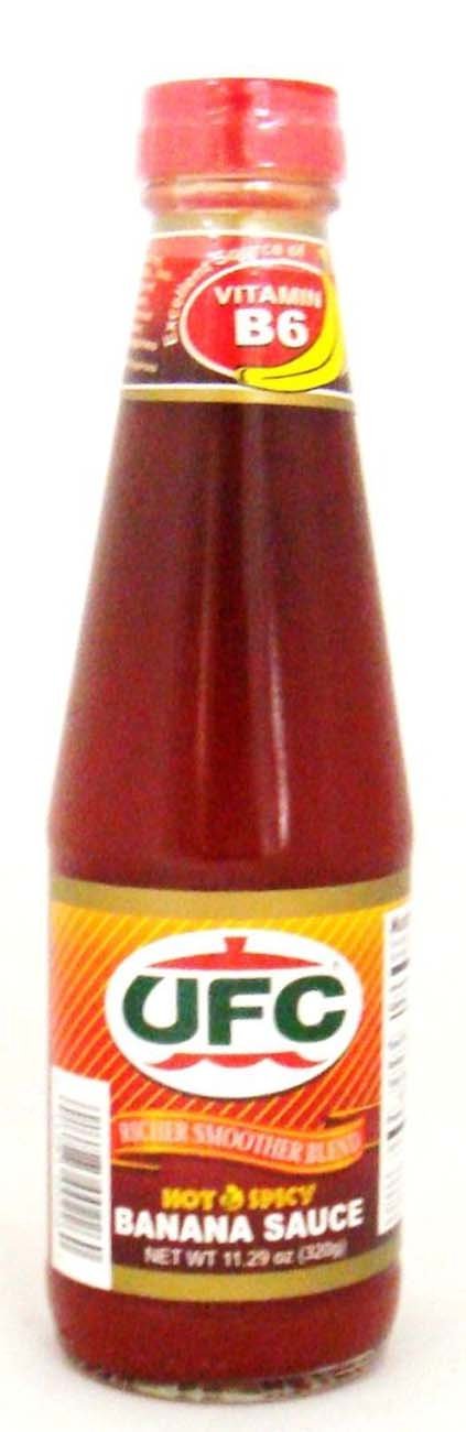 PH UFC BANANA SAUCE HOT  550G