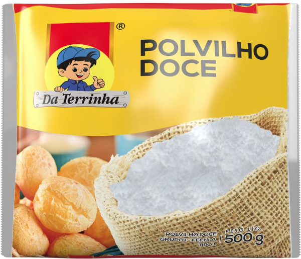 TERRINHA POLVILHO DOCE 500G